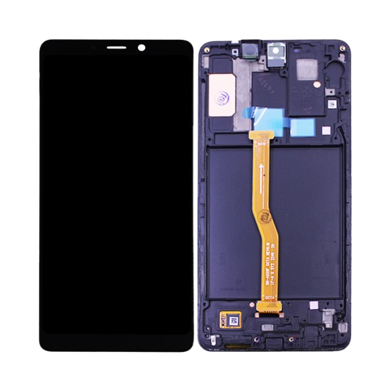 Touch+Display+Frame Samsung Galaxy A9 2018/A920 Service Pack Black Touch+Display+Frame Samsung Galaxy A9 2018/A920 Service Pack Black